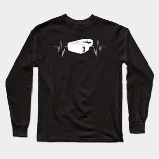 VR Heartbeat Long Sleeve T-Shirt