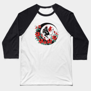 Devil Girl Baseball T-Shirt