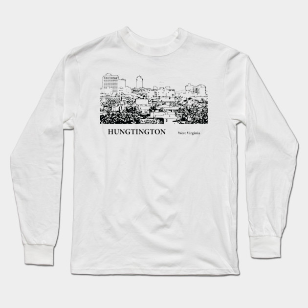 Huntington West Virginia Long Sleeve T-Shirt by Lakeric