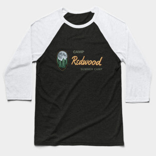Camp Redwood Baseball T-Shirt