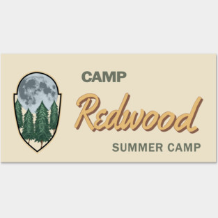 Camp Redwood Posters and Art
