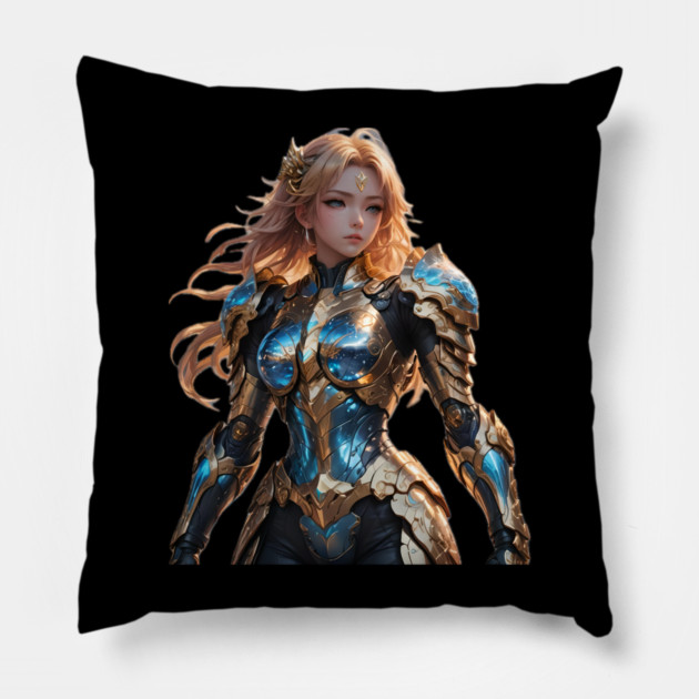 Sticker Pillow by Lou Johnson