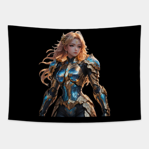 Sticker Tapestry by Lou Johnson