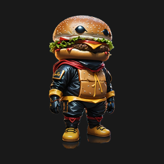 Ninja Cheeseburger by Lou Johnson