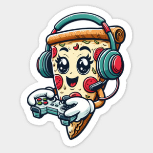 Funny Pizza Sticker
