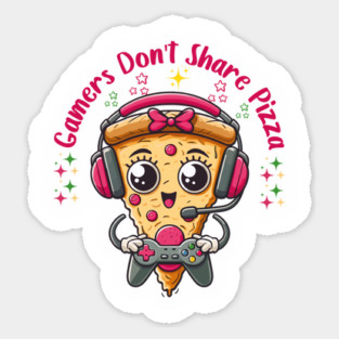 Gamer Pizza Magnet