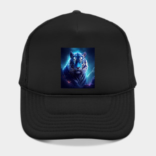 Blue Fantasy Tiger Hat