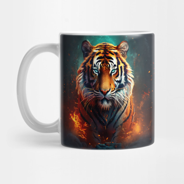 Mystical Orange Tiger by BirdsnStuff