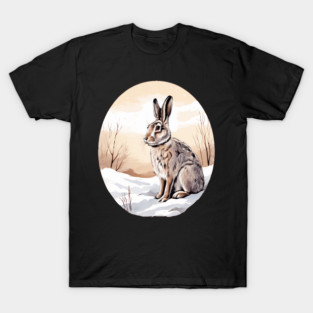 Circular Art with Bunny Rabbit T-Shirt