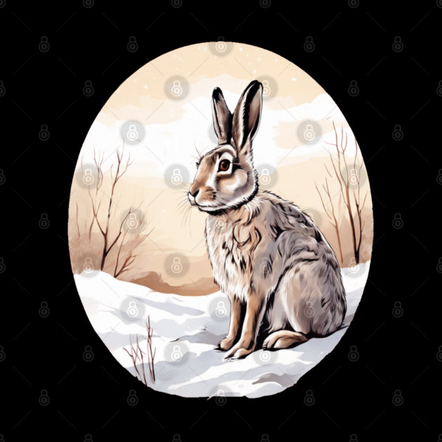 Circular Art with Bunny Rabbit by BirdsnStuff