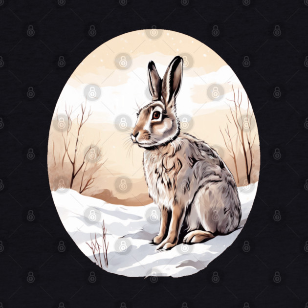 Circular Art with Bunny Rabbit by BirdsnStuff