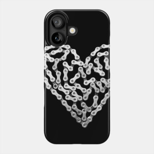 Bike Chain Heart Phone Case