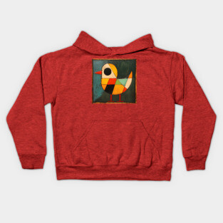 Chick - Retro Style Cute Abstraction Kids Hoodie