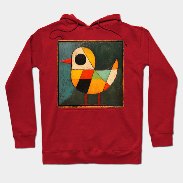 Chick - Retro Style Cute Abstraction Hoodie by TuncGK