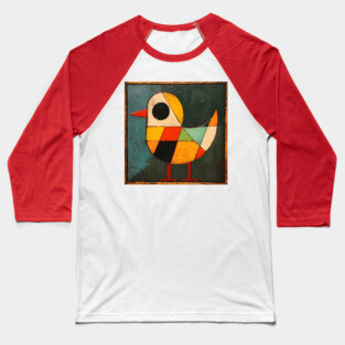 Chick - Retro Style Cute Abstraction Baseball T-Shirt