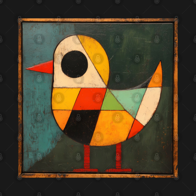 Chick - Retro Style Cute Abstraction by TuncGK