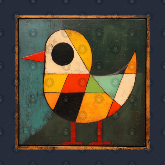 Chick - Retro Style Cute Abstraction by TuncGK
