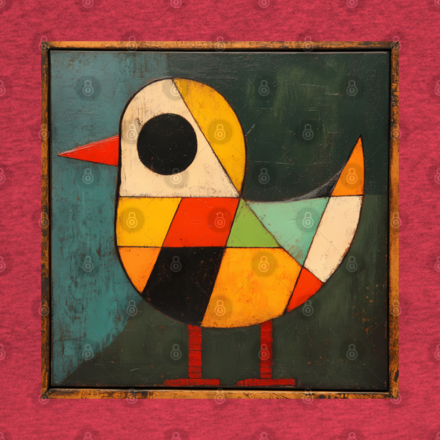 Chick - Retro Style Cute Abstraction by TuncGK