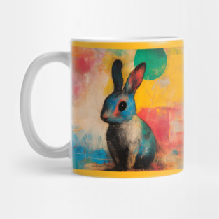 Rabbit - Watercolor Style Cute Animal Mug
