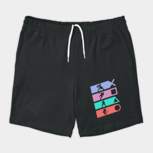 Playstation All Stars Buttons Shorts