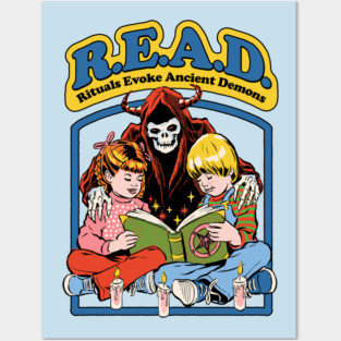 R.E.A.D Posters and Art