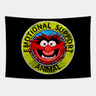 Muppet Emotional Support Animal Tapestry