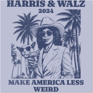 Harris Walz 2024 - vintage Posters and Art