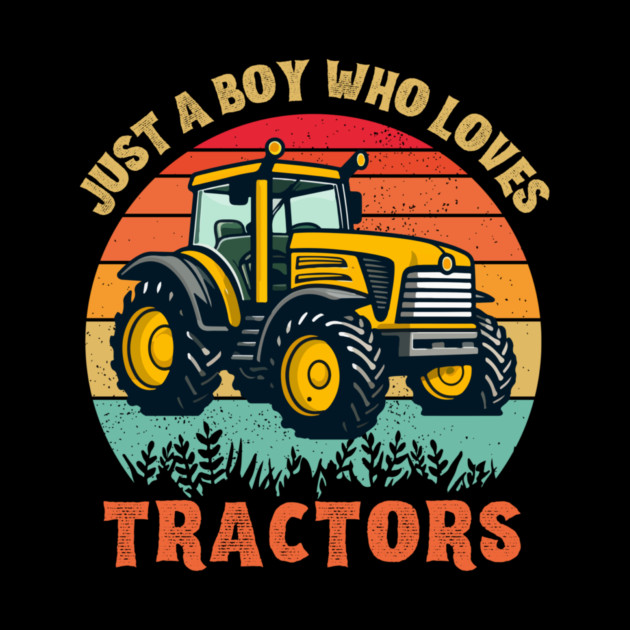 Just A Boy Who Loves Tractors by The WYLD Tribe