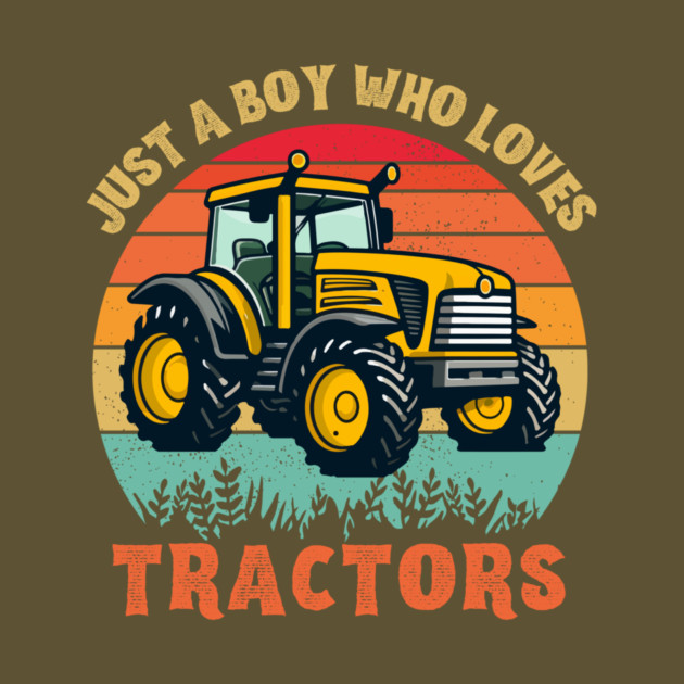 Just A Boy Who Loves Tractors by The WYLD Tribe