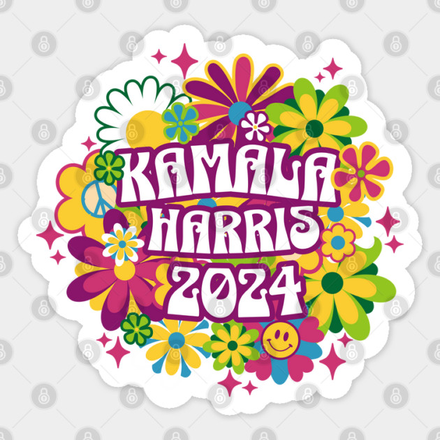 Kamala-harris Sticker by Yesteeyear