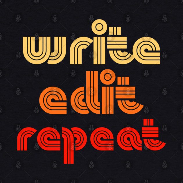 retro write edit repeat by H. R. Sinclair