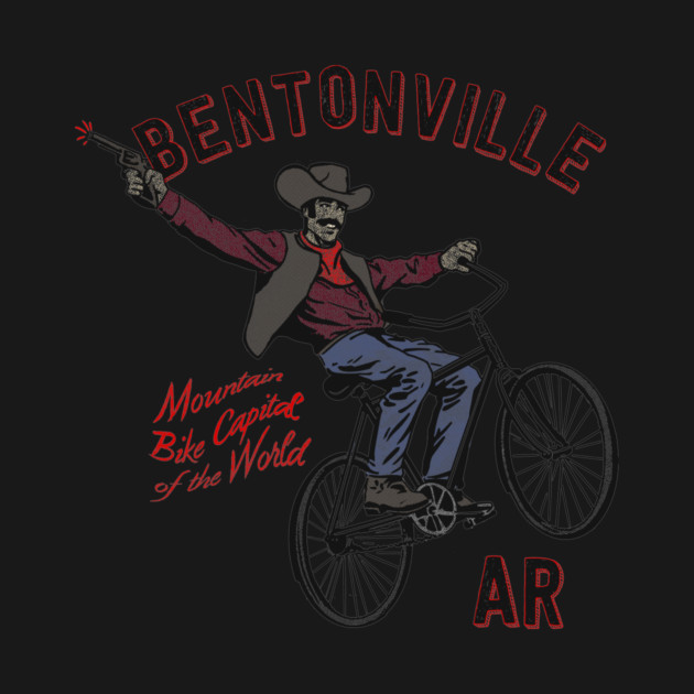 Bentonville Bucking Bicycle by rt-shirts