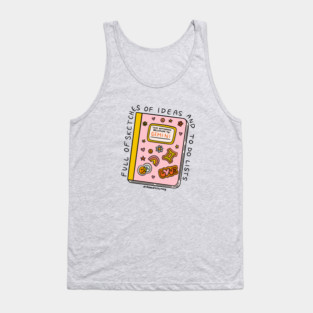 Gemini Notebook Tank Top