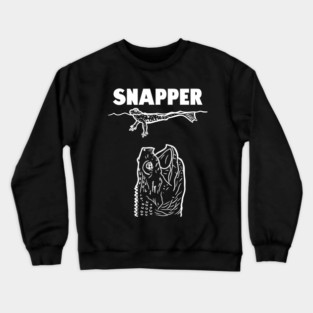 Hungry Snapping Turtle Parody Crewneck Sweatshirt