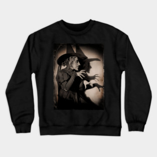 Wicked Witch Of The West. Wizard Of Oz Witch. Margaret Hamilton. Crewneck Sweatshirt
