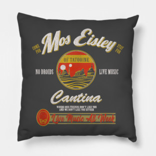 Mos Eisley Cantina Tatooine Pillow