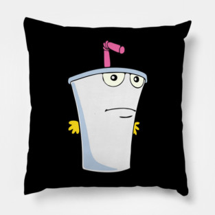 The Master Shake - Vintage Aqua teen hunger Pillow