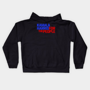 Kamala Harris For The People 2024 Election President Kids Hoodie