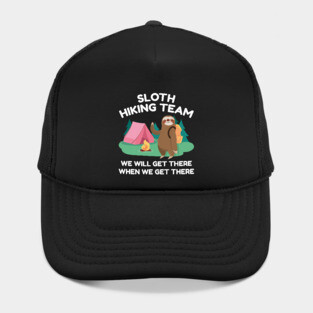 Sloth Hiking Team Hat