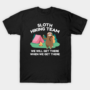 Sloth Hiking Team T-Shirt