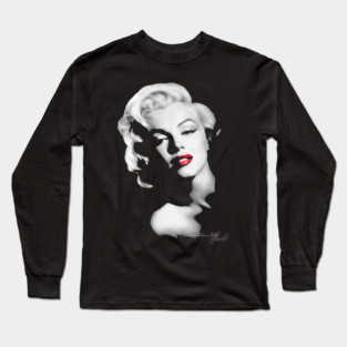Beautiful Marilyn Monroe Long Sleeve T-Shirt