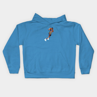 Dikembe Mutombo Pixel Drive Kids Hoodie