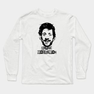 Shane MaCgowan Long Sleeve T-Shirt