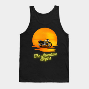 The Adventure Begins Tank Top