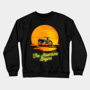 The Adventure Begins Crewneck Sweatshirt