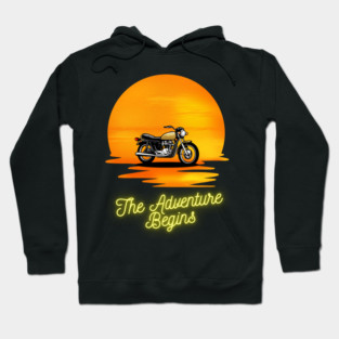 The Adventure Begins Hoodie