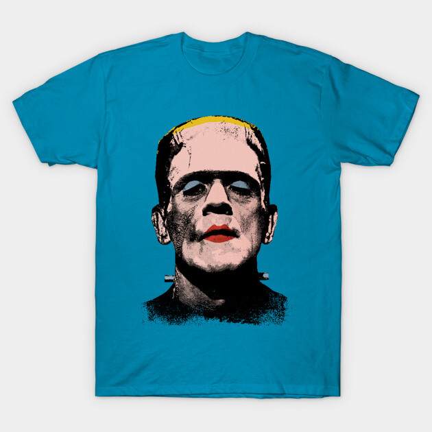 The Fabulous Frankenstein's Monster T-Shirt by sbsiceland