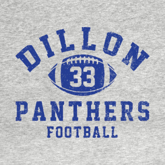 Dillon Panthers Football - #33 Tim Riggins - Vintage Logo T-Shirt