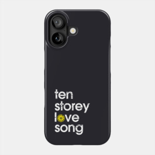 The Stone Roses Ten Storey Indie Love Song Manchester Integrated Lemon Phone Case