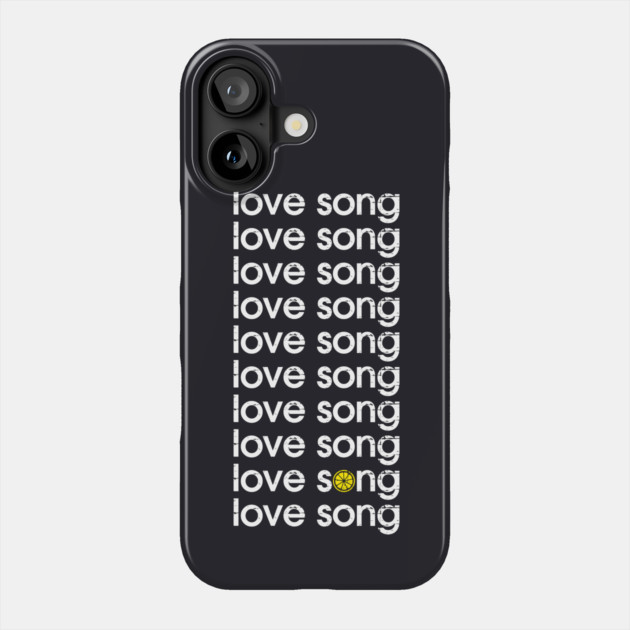 The Stone Roses Ten Storey Indie Stacked Love Song Manchester Integrated Lemon Phone Case by Butter Creative